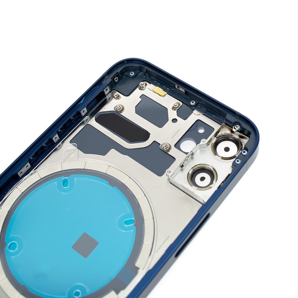 Rear Housing for iPhone 12 mini (NO LOGO)-Blue Rear Housing for iPhone 12 mini (NO LOGO)-Blue